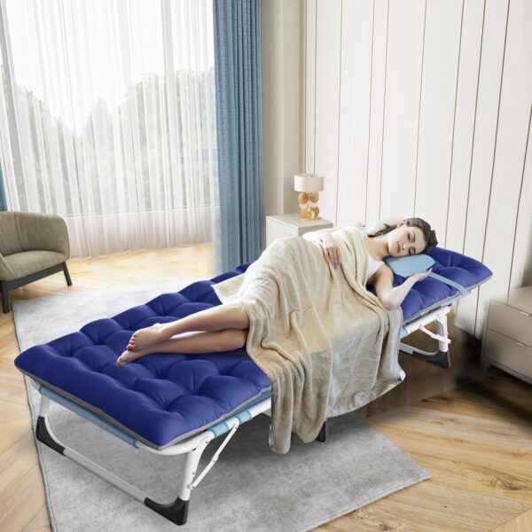 Sleeping Cots for Adults, Face Down Folding Chaise Lounge Chairs Outdoor - 图片 6