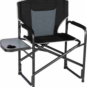 Lightweight Oversized Camping Chair, Portable Aluminum Directors Chair