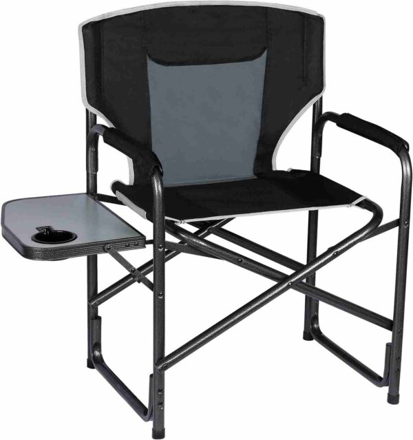 Lightweight Oversized Camping Chair, Portable Aluminum Directors Chair