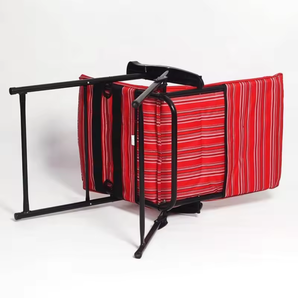 Factory Wholesale Folding Travel And Camping Chair With 600D Oxford and Metal Beach Trips Chair - 图片 3