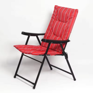 Factory Wholesale Folding Travel And Camping Chair With 600D Oxford and Metal Beach Trips Chair
